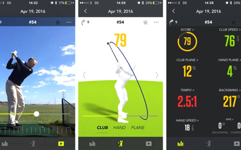 Iwatch golf swing analyzer on sale